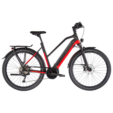 Bicicleta de viaje eléctrica KALKHOFF ENDEAVOUR 5.B MOVE+ TRAPEZ Mujer Negro/Rojo 2021 0